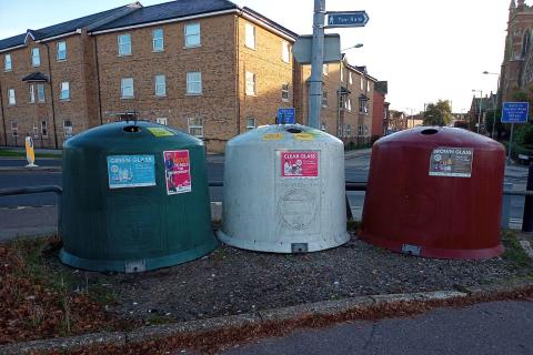 Bottle Bank Clapham Road