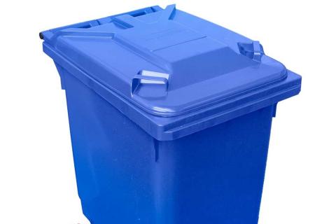 blue bin