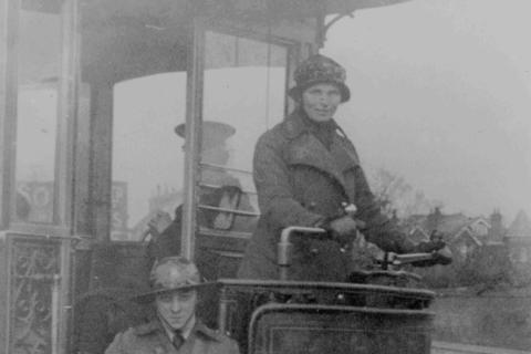 Women tram