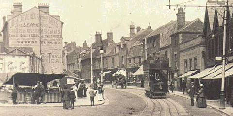  Photo of Market area early 1900's - Courtesy Sonia Bellward
