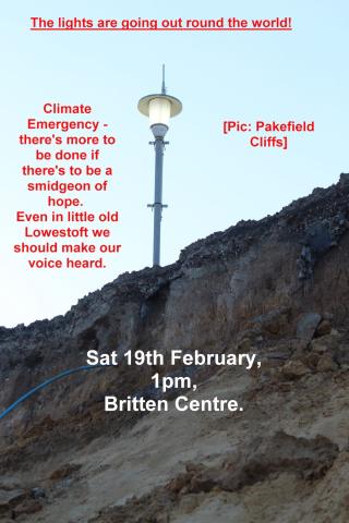 Demo 1pm Britten Centre Sat 19th Feb