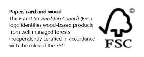 FSC paper and card symbol