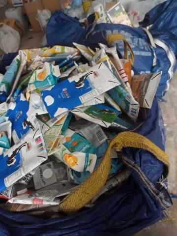  Two Bulk Builder's Bag full of TetraPaks