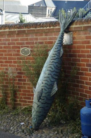  Photo of Mackerel Sculpture