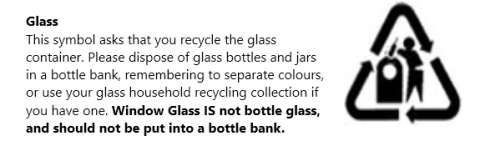 Recycle Glass symbol