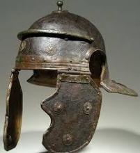 Roman helmet